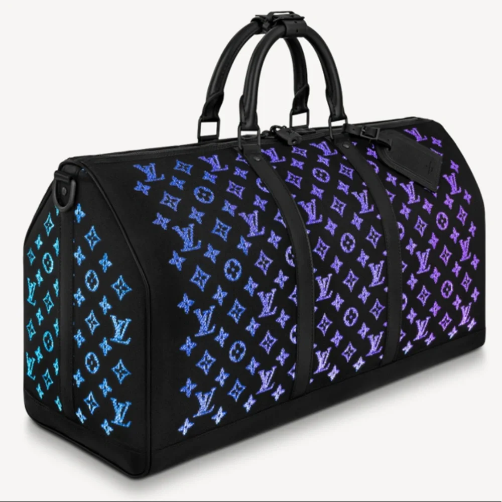 Louis Vuitton LED Light Up Lightning Fiber Optic Monogram Keepall - Virgil Abloh